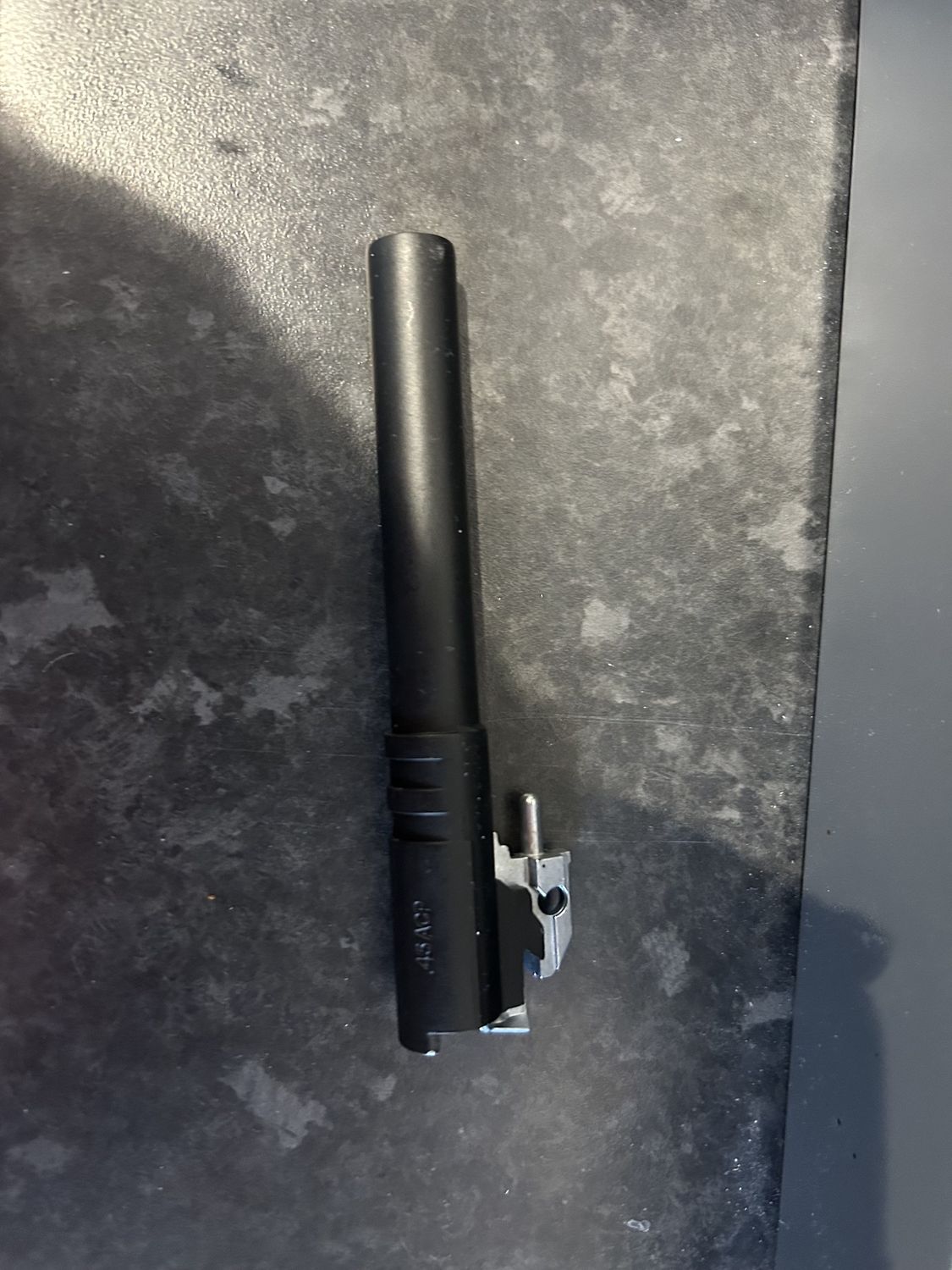 BONEYARD - 1911 outer and inner barrel with hop with threaded outer barrel