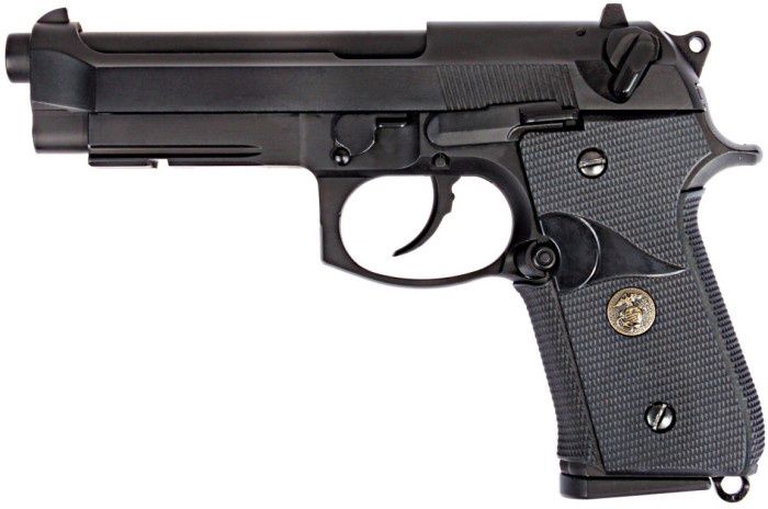 WE - M9A1 CO2 Version GBB Pistol (Black)