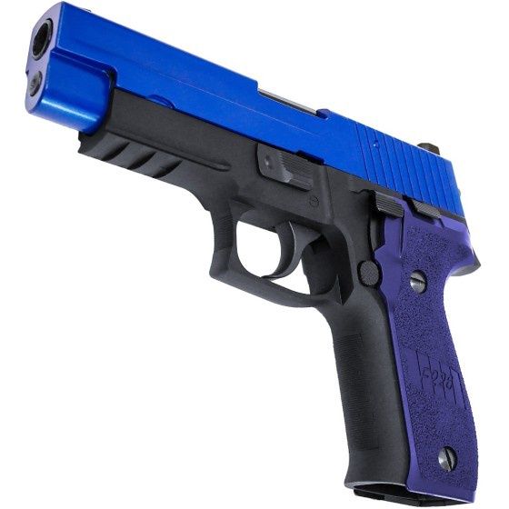 WE - F226 MK25 Railed GBB Pistol (Dual Tone) (Blue|Black)
