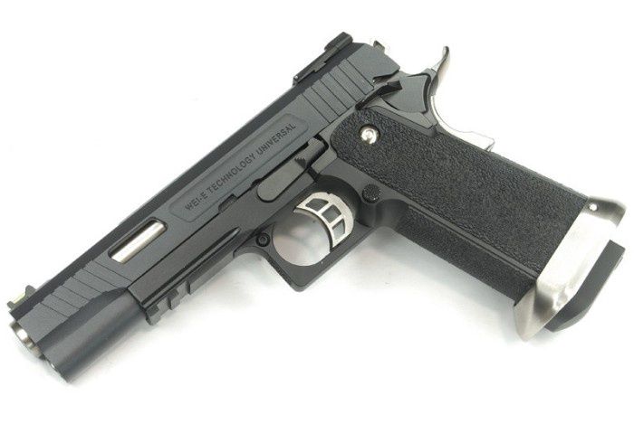 WE - Hi-Capa 5.1 TREX Full-Auto GBB Pistol (Black)