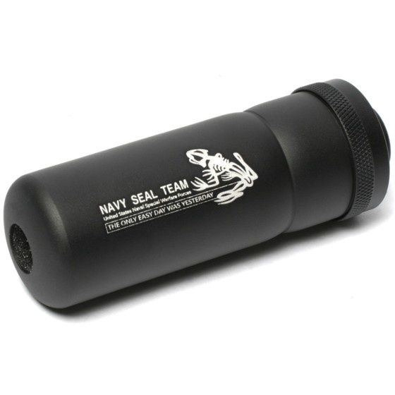 G&amp;G - Navy Seal 'Bone Frog' Suppressor (Black) 14mm CCW