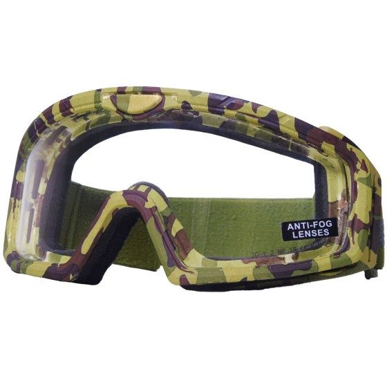 Nuprol - Battle Visor THERMAL (Camo - Clear) Protective Eyewear