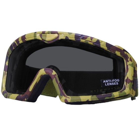 Nuprol - Battle Visor THERMAL (Camo - Smoked) Protective Eyewear