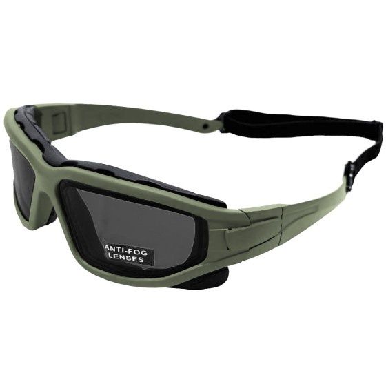 Nuprol -Defence Pro THERMAL (Green - Smoked) Protective Eyewear