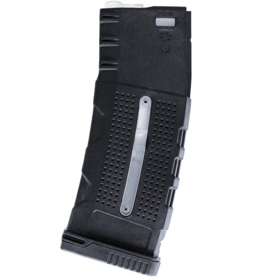 Nuprol - M4 Magazine W-MAG Window v2 AEG (Flash|320R) (Black)