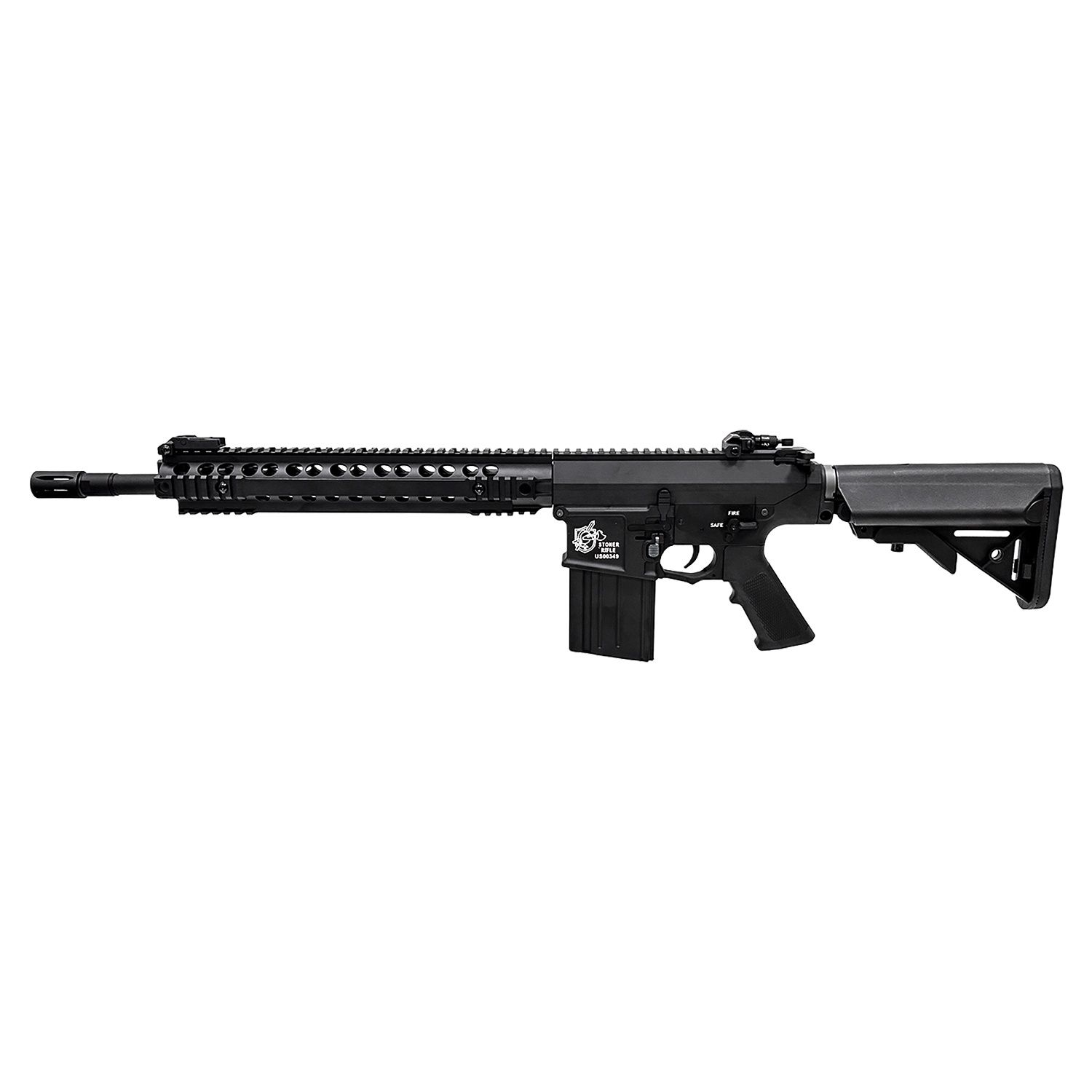 E&amp;C - SR25 AEG 2025 Updated Version With E-Shooter Mosfet