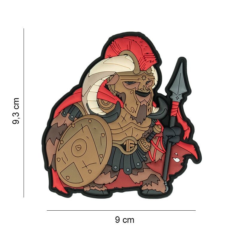 101 INC - TF-2215 Patch 3D PVC Spartan Ox Nr. 8