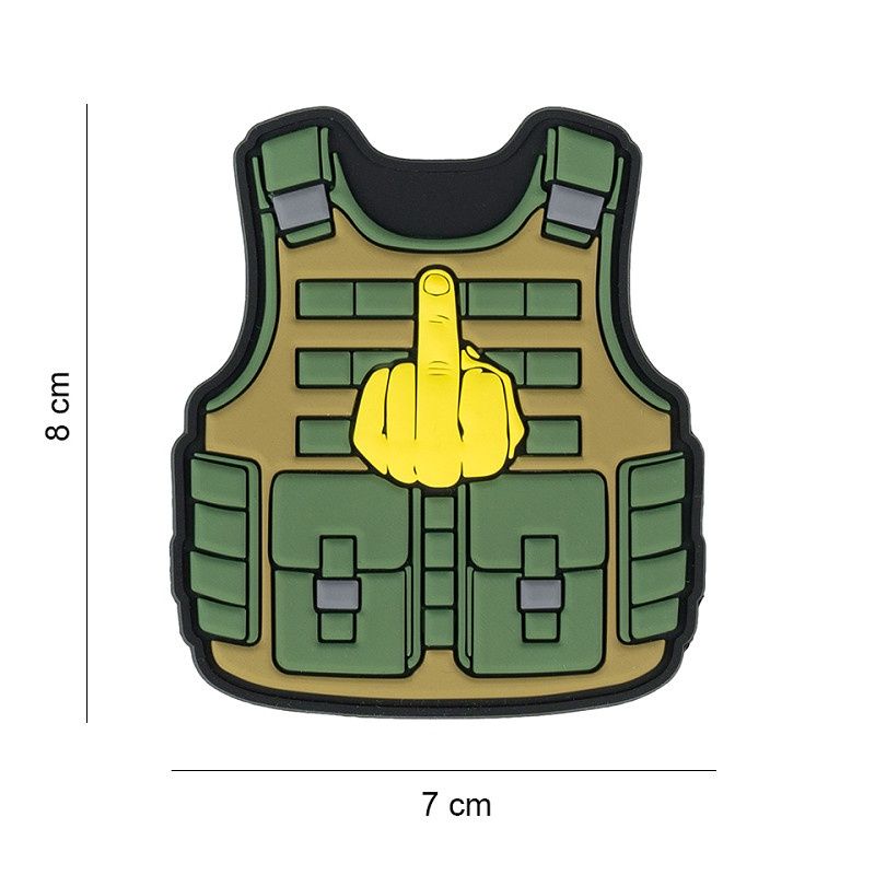 101 INC-Patch 3D PVC Tactical vest Fuck you