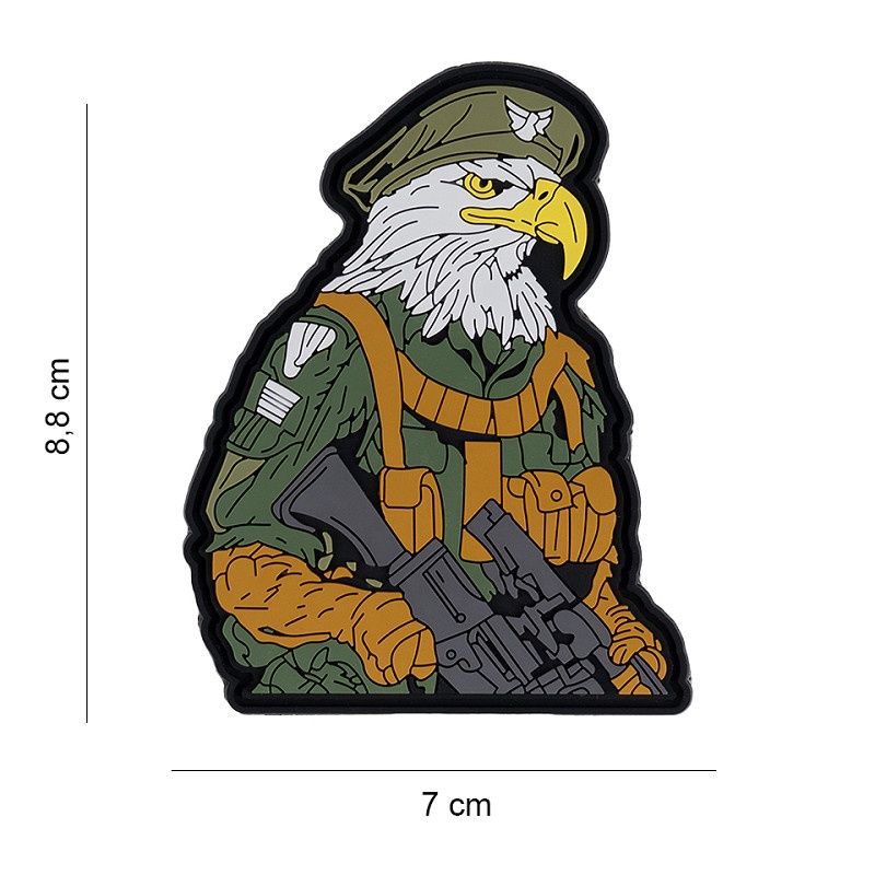 101 INC - Patch 3D PVC Dangerous eagle