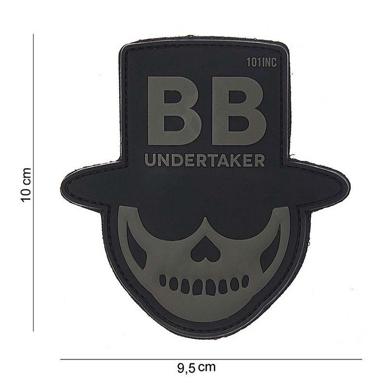 101 INC - Patch 3D PVC BB undertaker