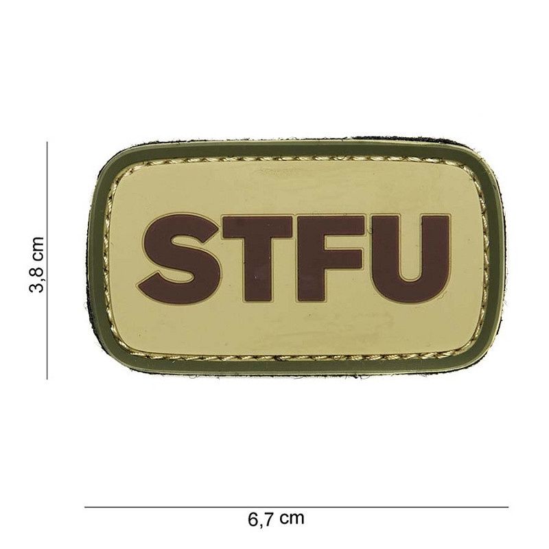 101 INC- Patch 3D PVC STFU