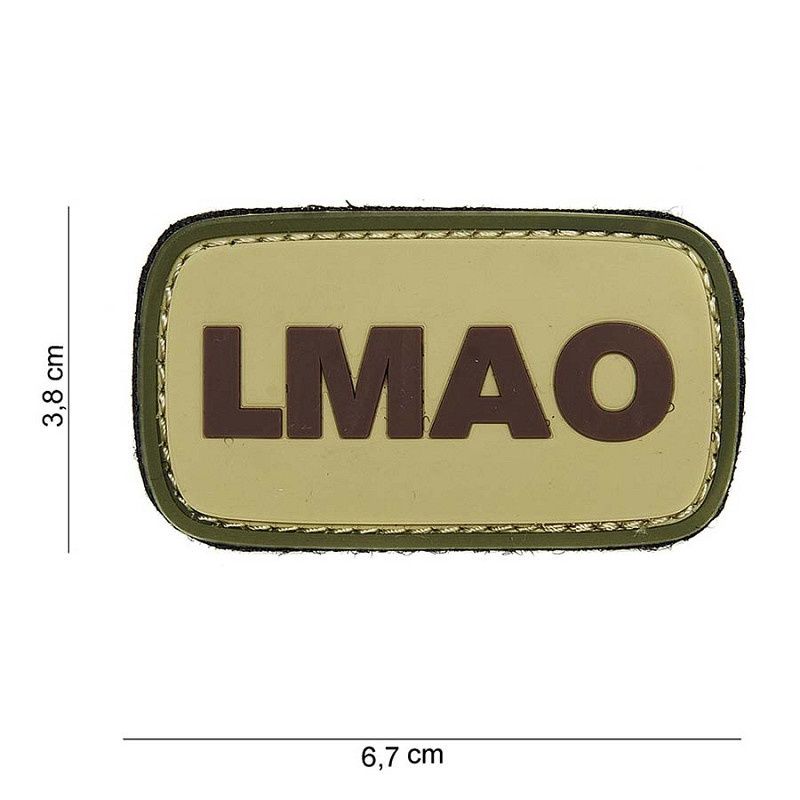 101 INC - Patch 3D PVC LMAO