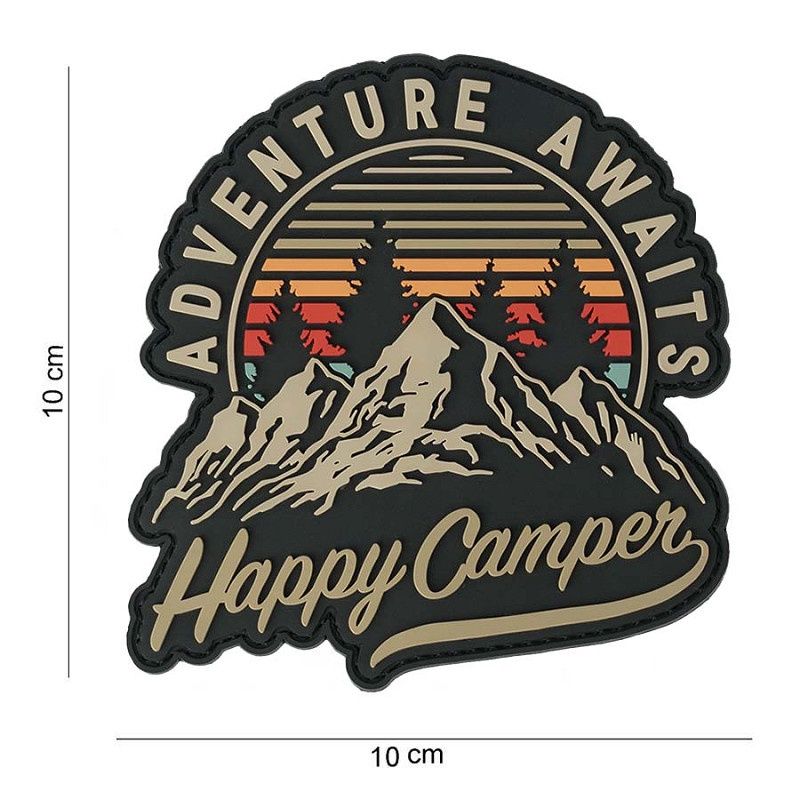 101 INC - Patch 3D PVC Happy camper