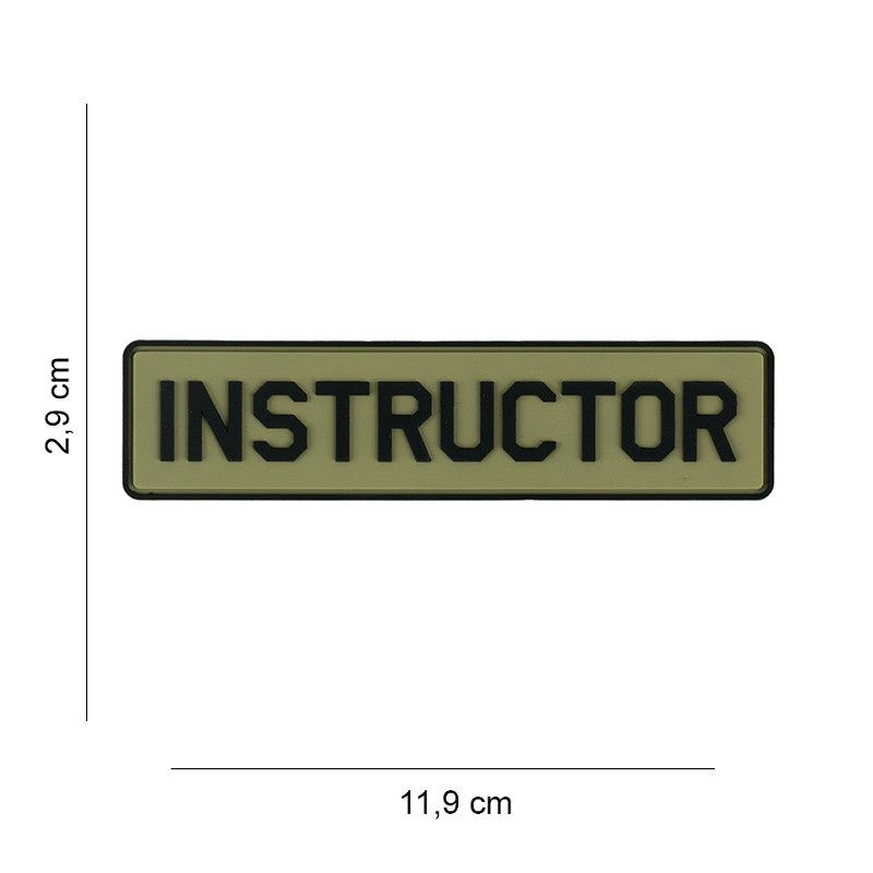101 INC - Patch 3D PVC Instructor