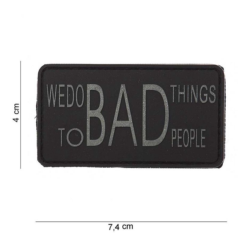 101 INC - Patch 3D PVC We do bad things