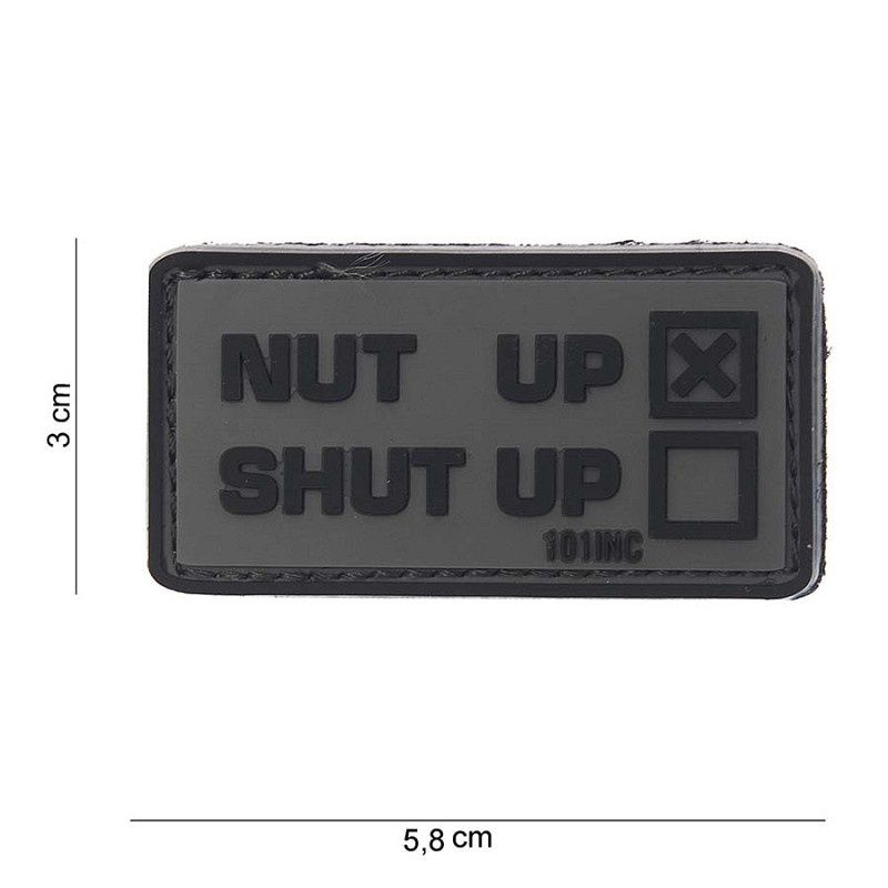 101 INC - Patch 3D PVC Nut up