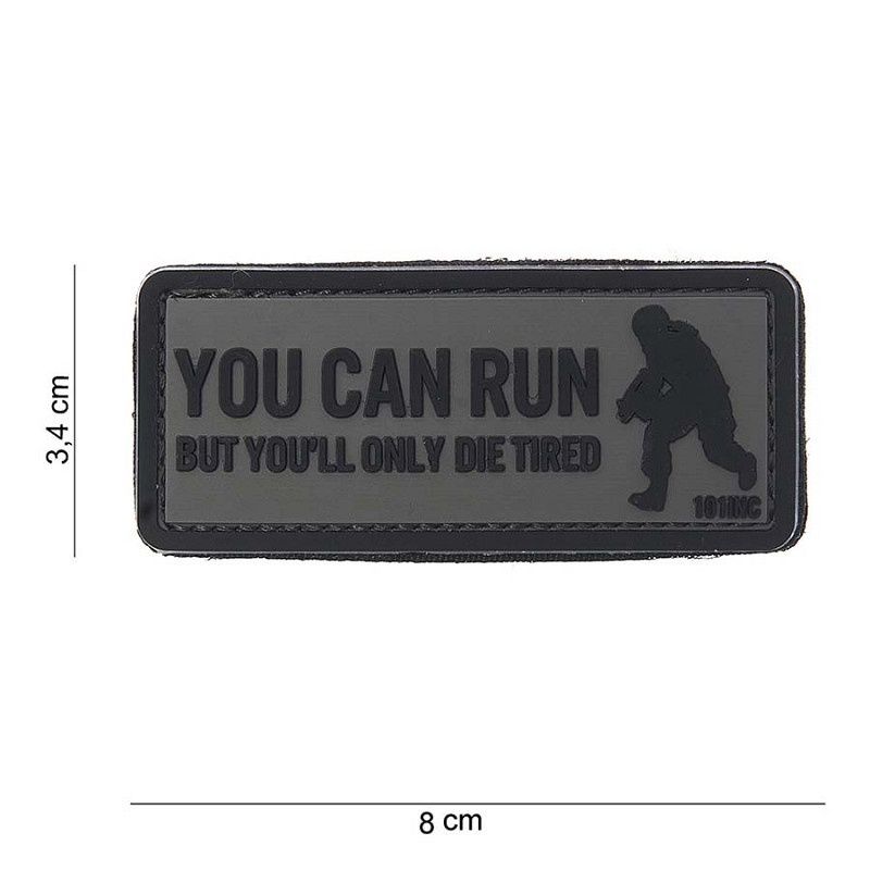 101 INC - Patch 3D PVC You can run