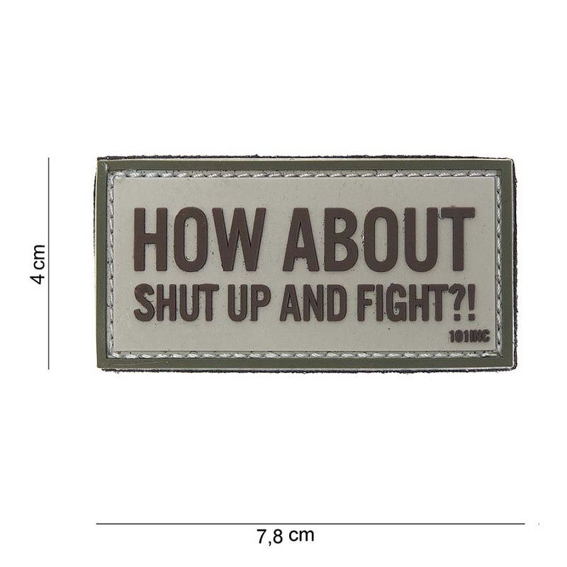 101 INC - Patch 3D PVC How about