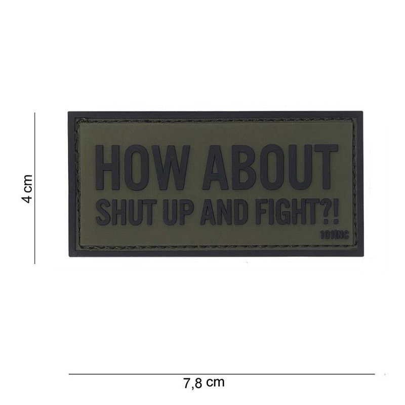 101 INC - Patch 3D PVC How about Green