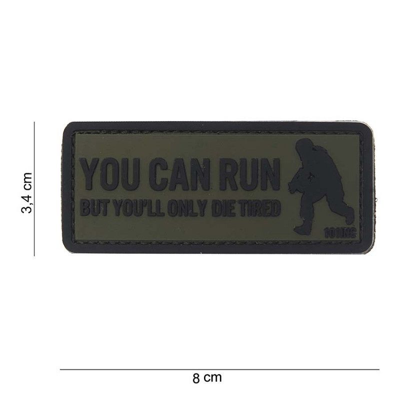 101 INC - Patch 3D PVC You can run Green
