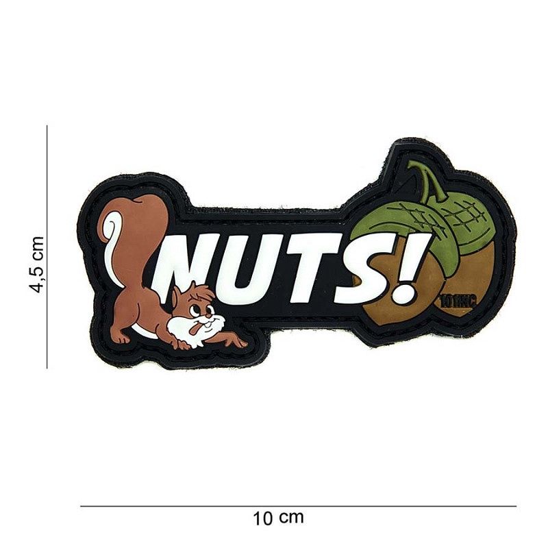 101 INC - Patch 3D PVC Nuts white