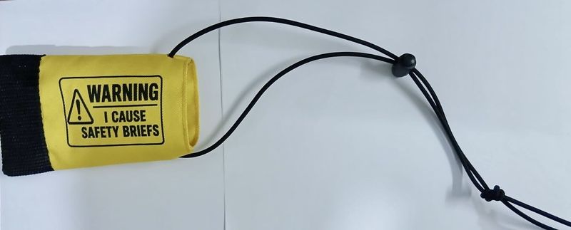 Modern Warrior - 'I Cause Safety Briefs' Barrel Cover/Sock
