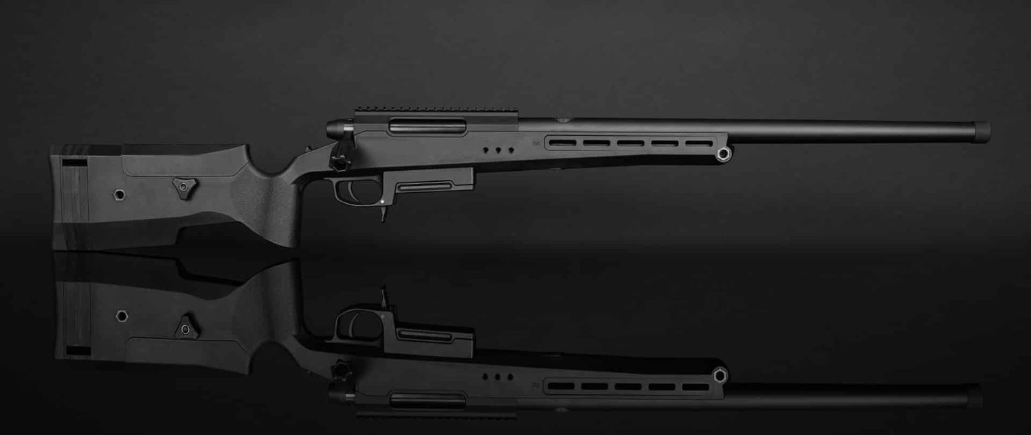 Silverback Tac-41 P Polymer Stock – Black