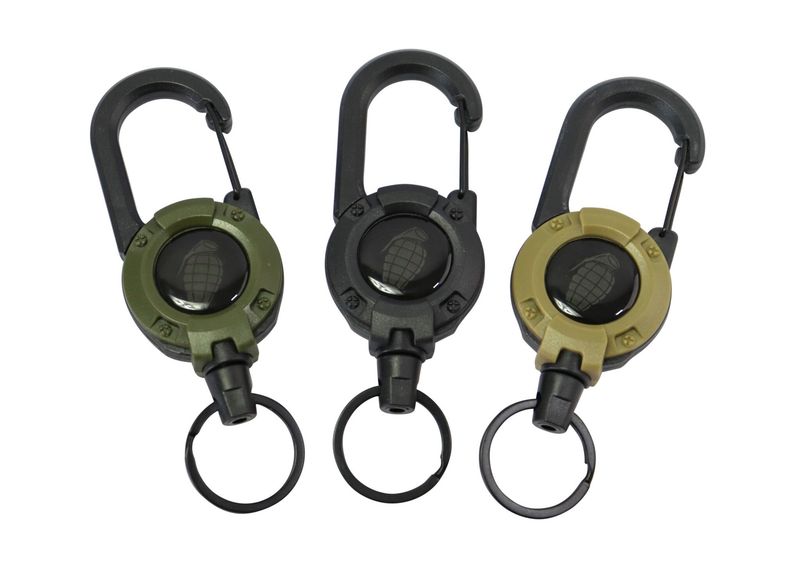 Kombat UK - Heavy Duty Retractable Carabiner