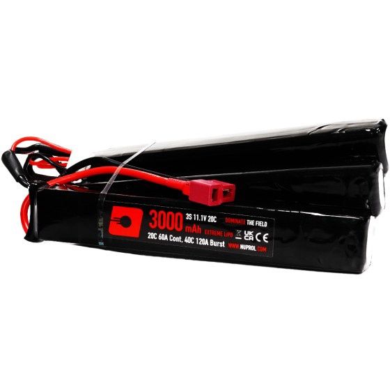 Nuprol - LiPo Battery 3000mAh 11.1v 20c (Crane - Deans)