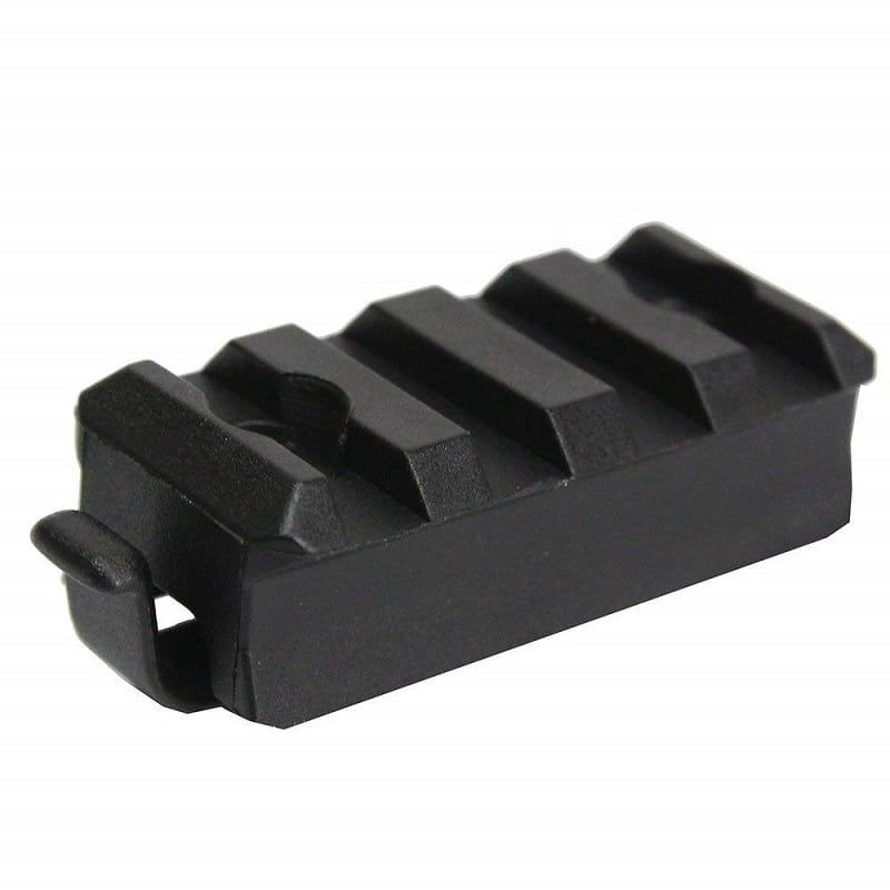 FMA 4 Slot Helmet Rail Section (Pair) – Black