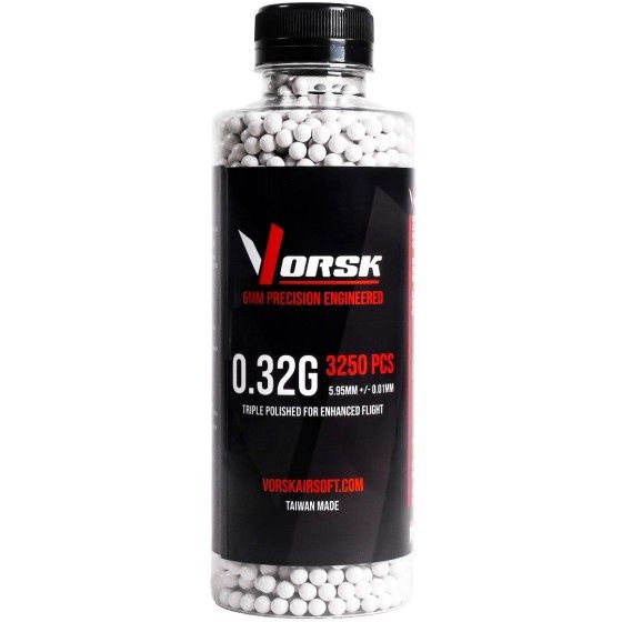 Vorsk - 6mm Precision Airsoft BBs (3250R) 0.32g Standard