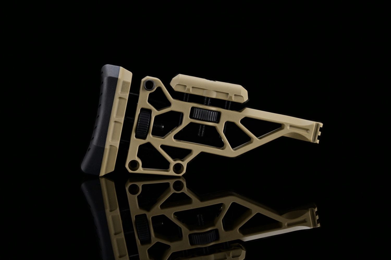 Silverback Tac-41 Nylon Recon Picatinny Stock- FDE