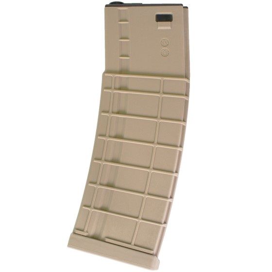 Nuprol - M4 Magazine LS-MAG EXT AEG (Hi-Cap|450R), Colour: Tan