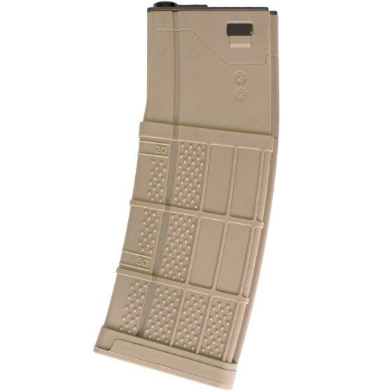 Nuprol - M4 Magazine L-MAG v2 AEG (Hi-Cap|380R) (Tan)