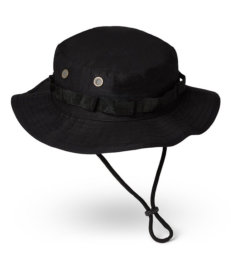 Kombat Uk - Boonie Hat – US Style Jungle Hat – Black, Size: S