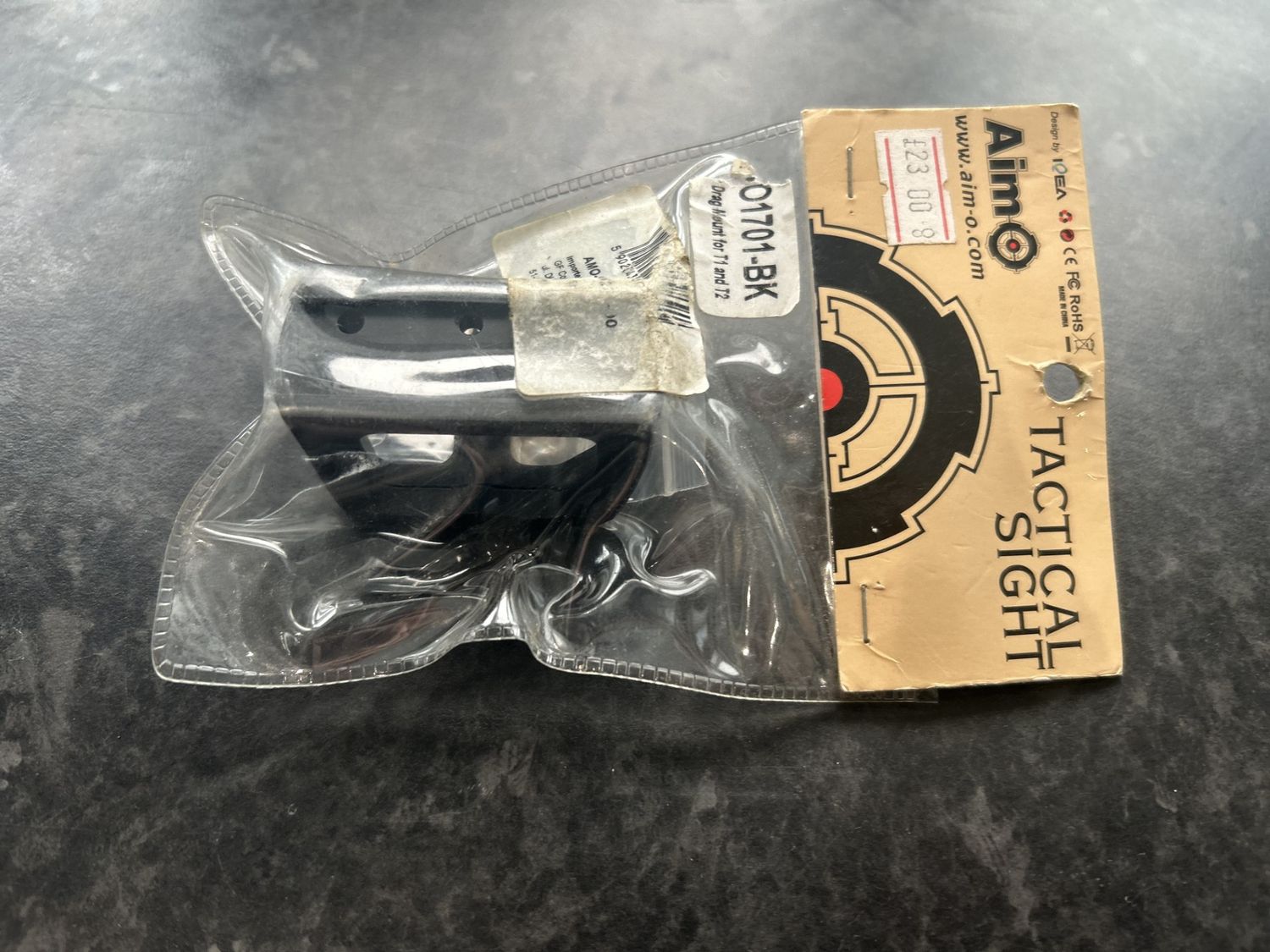 BONEYARD - Aim-O Low Drag Mount for T1 and T2