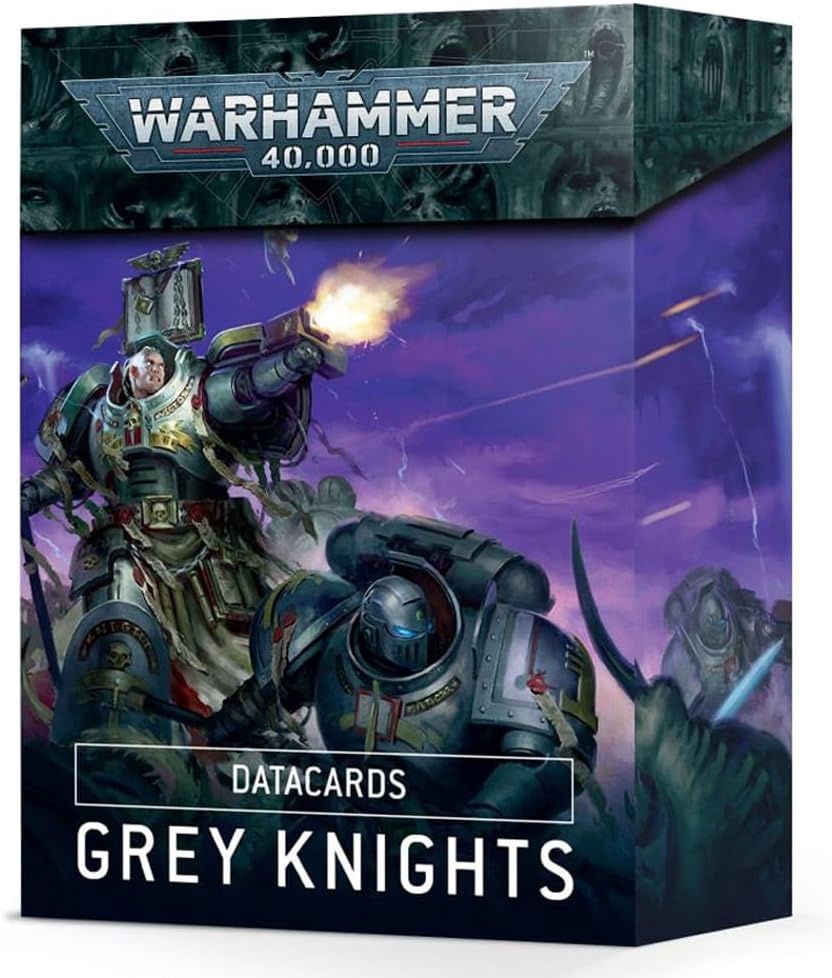 Warhammer 40k, 40,000: DATACARDS: Grey Knights (9th Edition 2021)