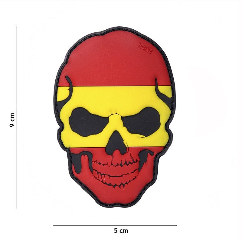 101 INC - Patch 3D PVC skull Spain