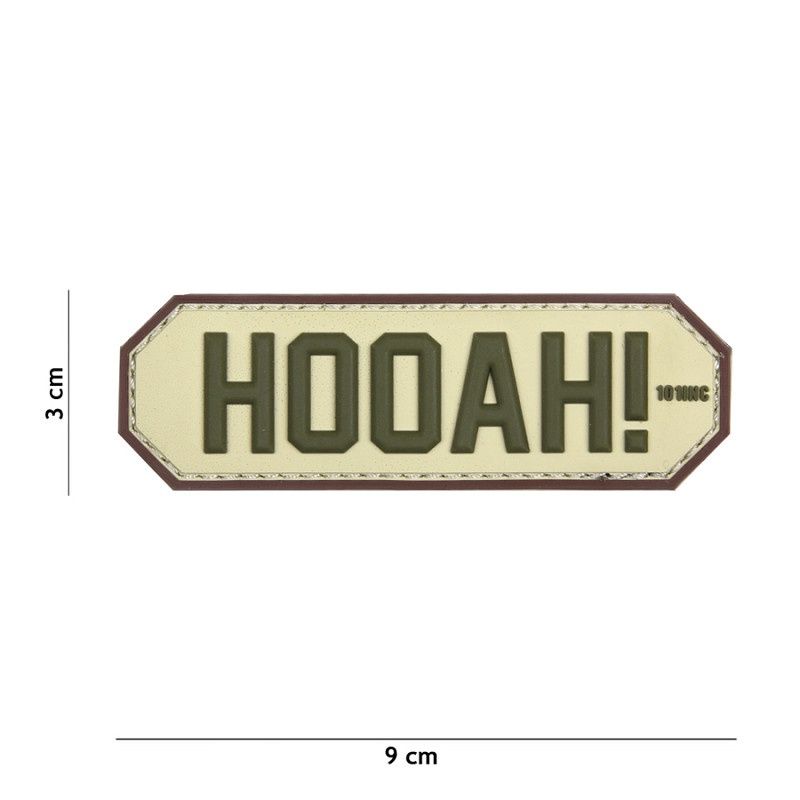 101 INC -Patch 3D PVC HOOAH!
