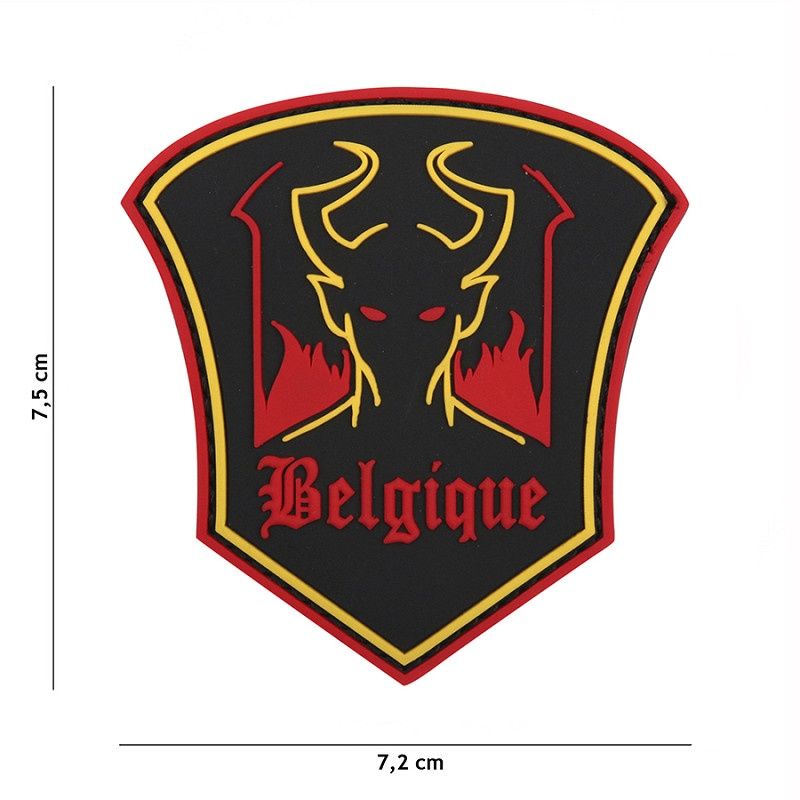 101 INC - Patch 3D PVC Belgique devil