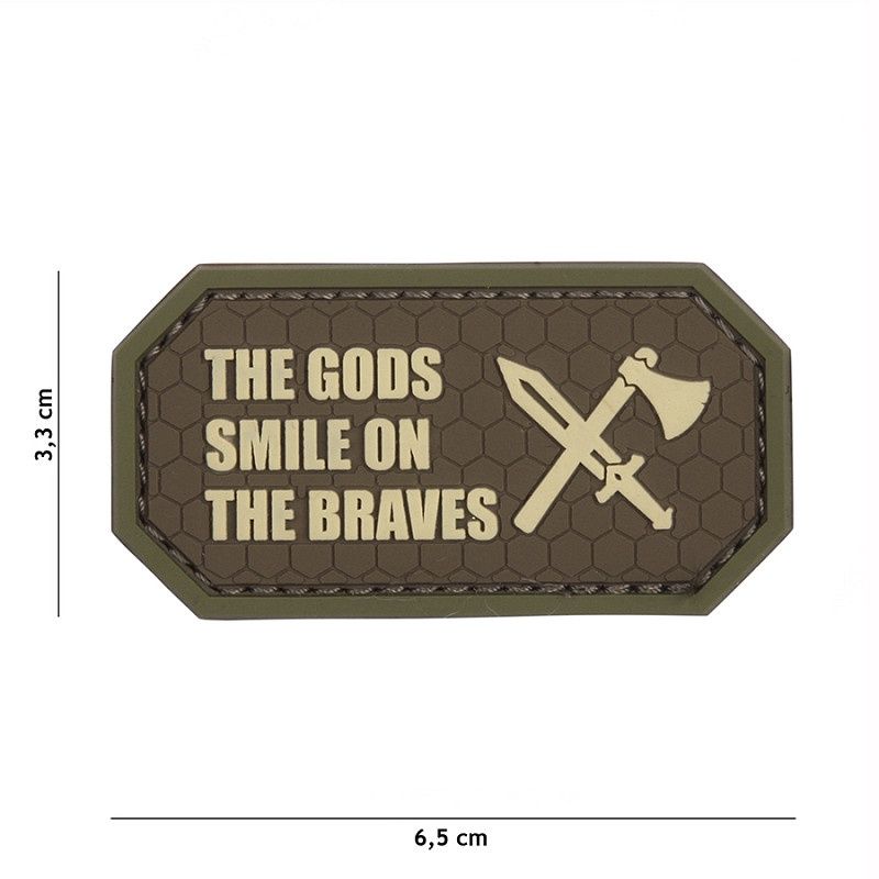 101 INC - Patch 3D PVC The Gods smile on the braves
