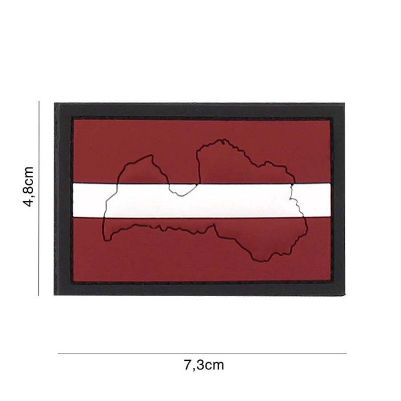 101 INC - Patch 3D PVC Latvia with contour