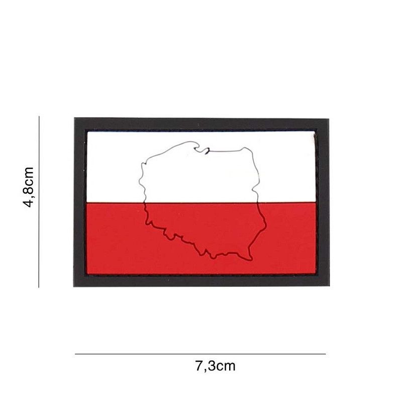 101 INC - Patch 3D PVC Poland with contour