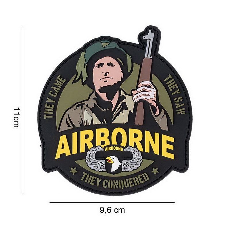 101 INC - Patch 3D PVC 101st Airborne soldaat