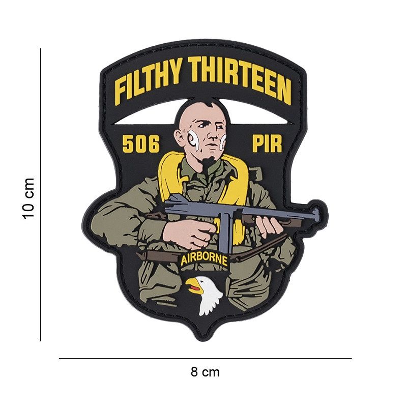 INC 101 - Patch 3D PVC 506 PIR filthy thirteen