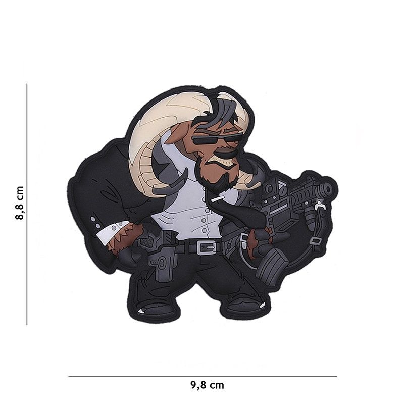 101 INC - TF-2215 Patch 3D PVC Wick Ox No.6