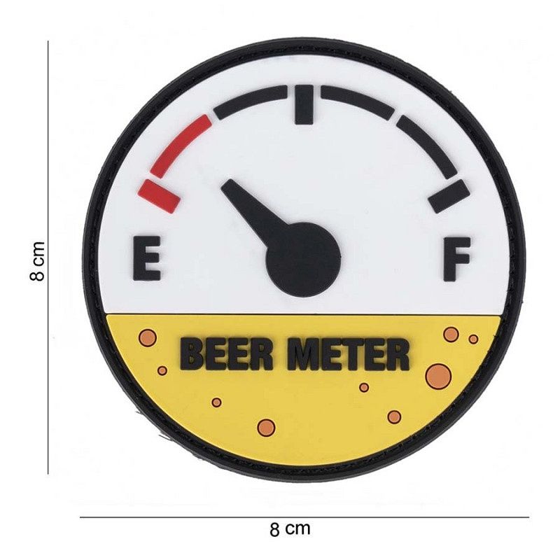 101 INC - Patch 3D PVC Beer meter