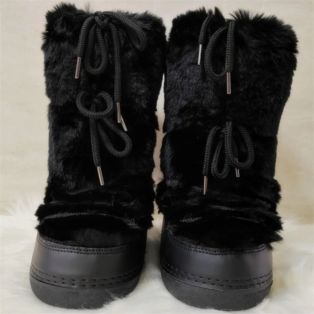 Midnight Dream Fluff Boots