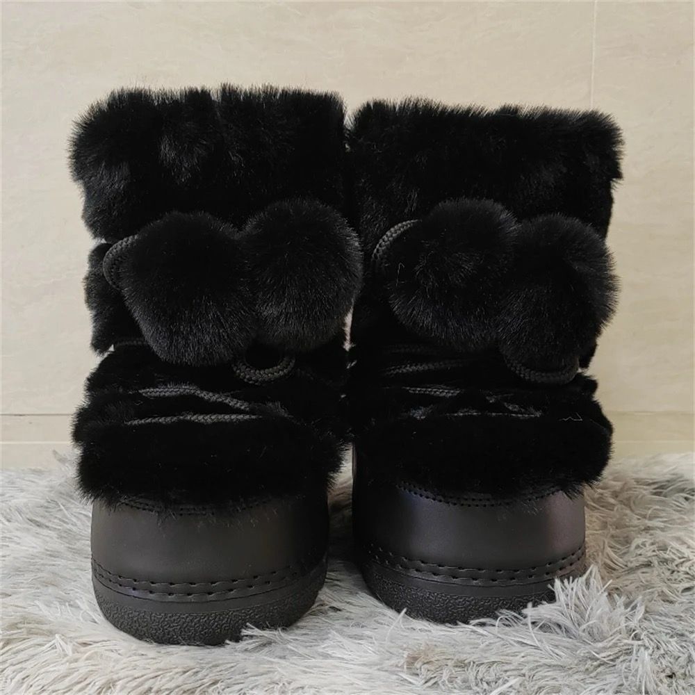 Midnight Dream Fluff Boots