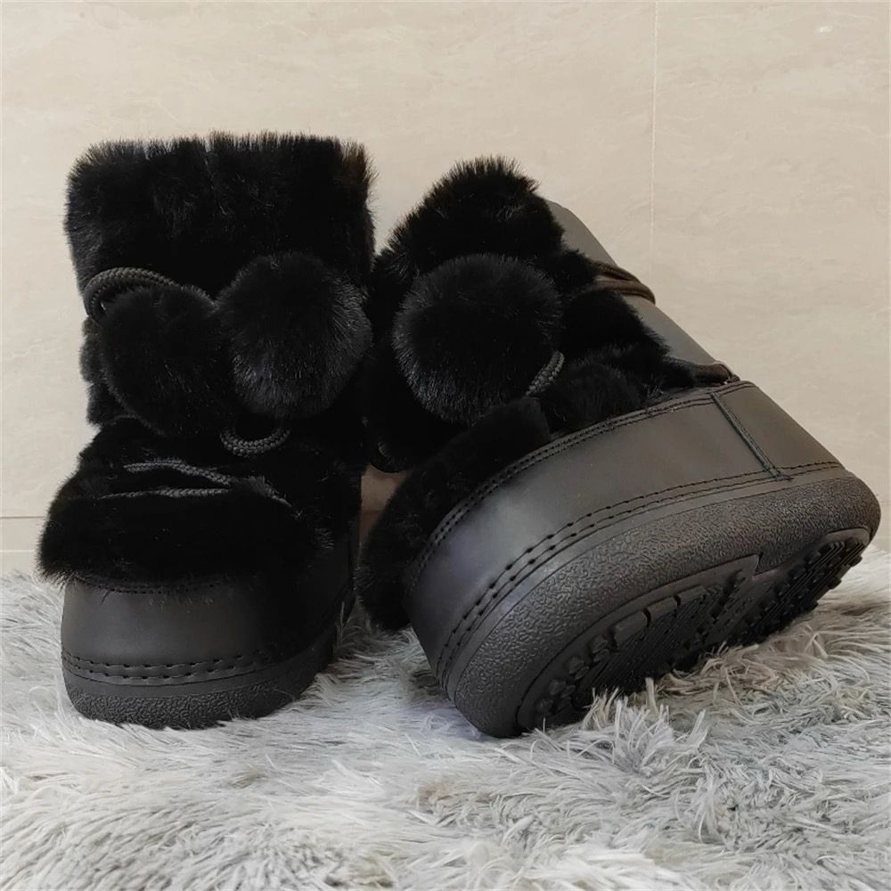 Midnight Dream Fluff Boots